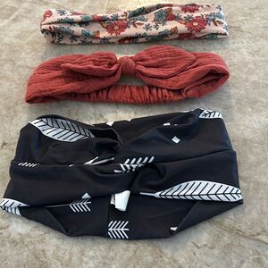 3  Fabric Headbands